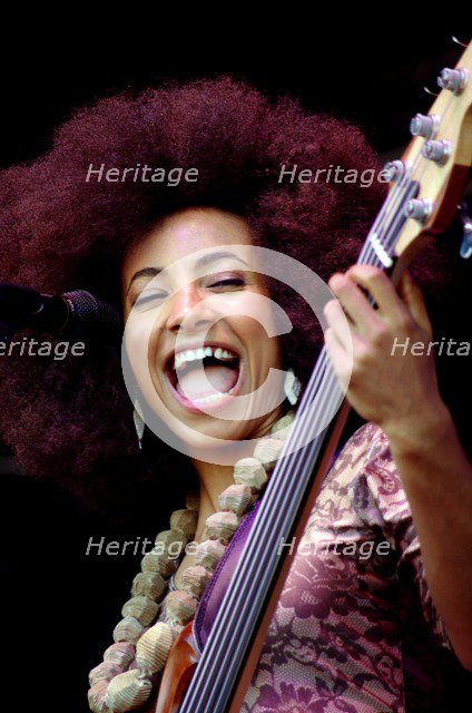 Esperanza Spalding, Love Supreme Jazz Festival, Glynde, East Sussex, 2013.  Artist: Brian O'Connor