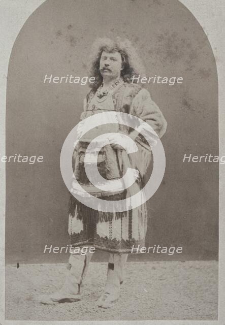 Self-Portrait in Indian Costume, c.1863. Creator: Nadar.