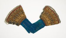 Gauntlets, British, 1690-1710. Creator: Unknown.