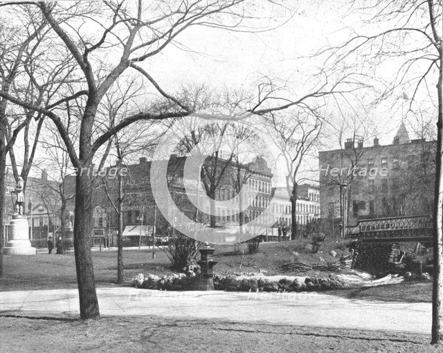 Public Square, Cleveland, Ohio, USA, c1900.  Creator: Unknown.