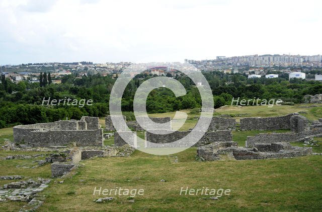 Ruins of the Episcopal Centre, ancient city of Salona, Solin, Croatia, 2018. Creator: Unknown.
