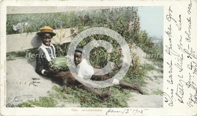 Anticipation, 1902 - 1903. Creator: Detroit Publishing Company.