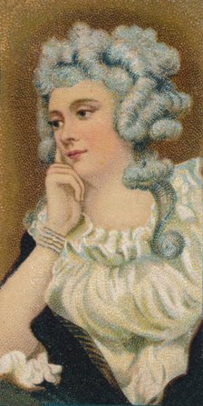 Mrs Jane Braddyll, 1788. (1912). Artist: Unknown