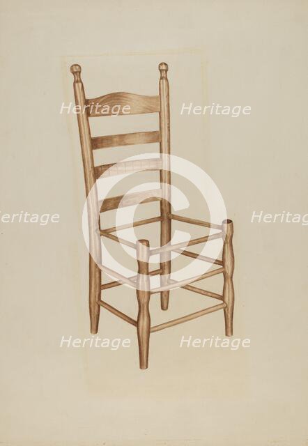 Chair, c. 1941. Creator: Louita Gourley.