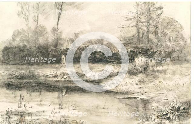 Near Altrincham, Cheshire, 1844. Creator: David Cox the Elder.