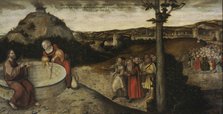Christ and the Samaritan Woman at Jacob's Well, ca 1552.