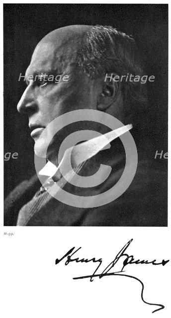 Henry James, American novelist, late 19th-early 20th century. Artist: Unknown