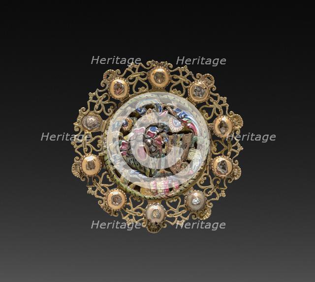 Pendant (part 1), 1700s. Creator: Unknown.