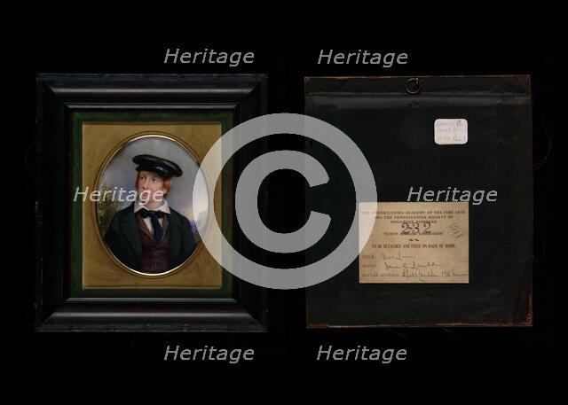 George Cochran Lambdin, ca. 1845. Creator: James Reid Lambdin.