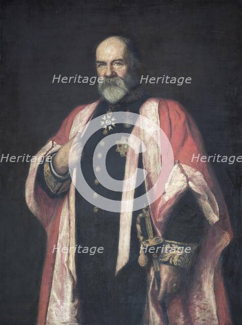 Portrait of Sir Walter Buller, c1903. Creator: Ethel Mortlock.