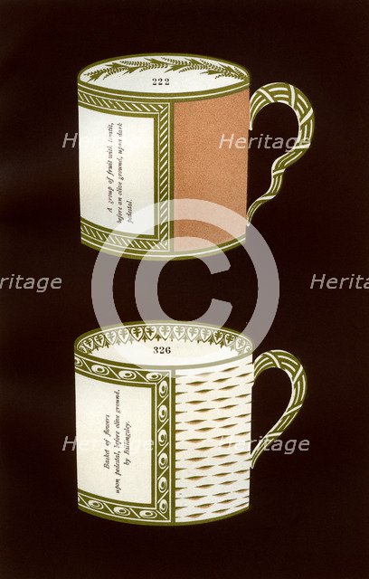 Derby patterns, 1876.  Artist: Hall & England