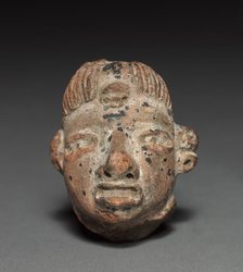 Figurine Head, 100 BC - 300. Creator: Unknown.