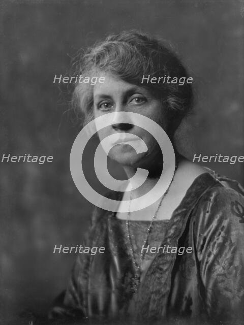 Mrs. N.G. Crane, portrait photograph, 1917 Dec. 17. Creator: Arnold Genthe.