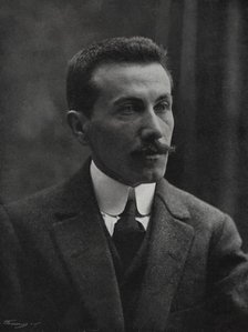 Jaume Bofill i Matas (Olot, 1878-Barcelona, 1933), Catalan poet known as Guerau de Liost, winner …