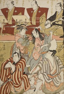 Scene froma Kabuki play, Mid-late 1780s. Creator: Torii Kiyonaga.