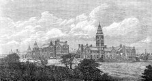 The new Infirmary, Bolton, Lancashire, 1881. Creator: Unknown.