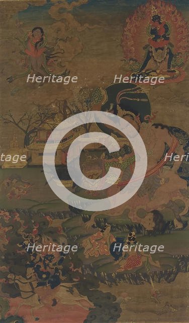 Mahasiddha Damarupa, 18th century. Creator: Unknown.