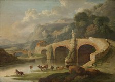 Italian Landscape, mid-18th century. Creator: Christian Wilhelm Ernst Dietrich.