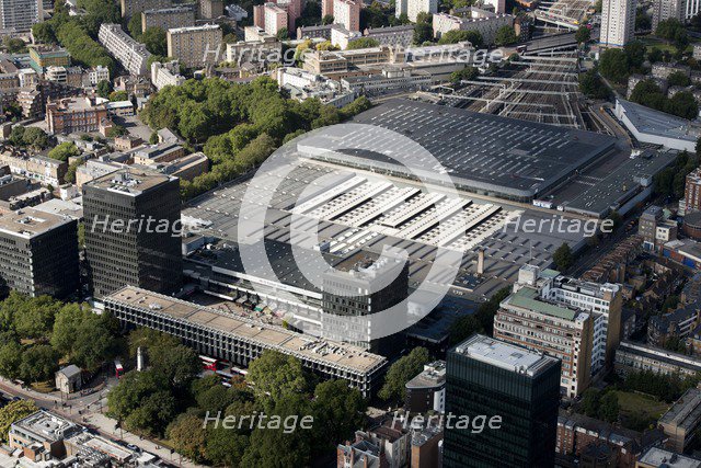 Euston Station, Camden, London, 2012. Artist: Damian Grady.