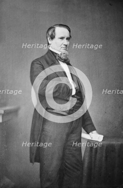 Albert G. Brown of Mississippi, between 1855 and 1865. Creator: Unknown.