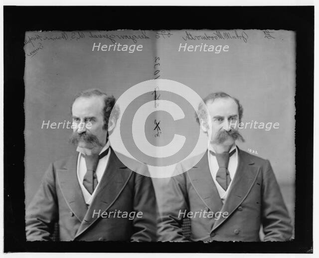 Surgeon General John M. Woodworth, 1865-1880. Creator: Unknown.