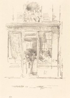 The Laundress: "La Blanchisseuse de la Place Dauphine", 1894. Creator: James Abbott McNeill Whistler.