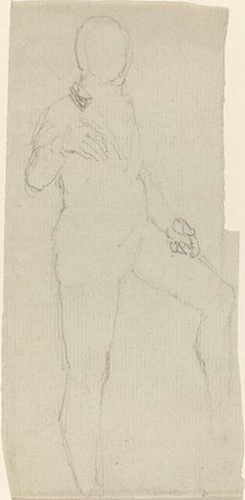Male Figure in Contemporary Dress, in or after 1801. Creator: John Flaxman.