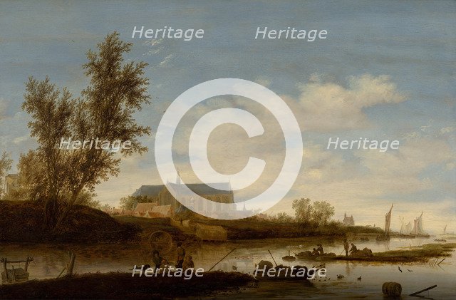 View of the Grote of Sint-Laurenskerk in Alkmaar, 1644.