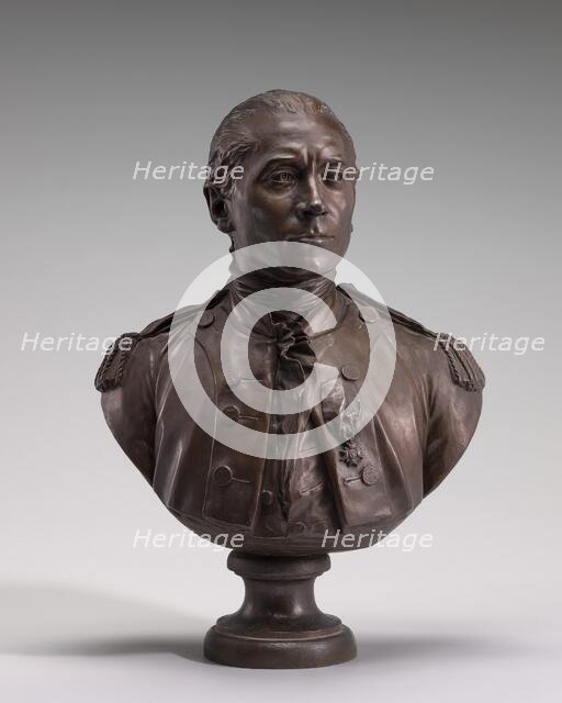 John Paul Jones, model 1780, cast 1921. Creator: Jean-Antoine Houdon.