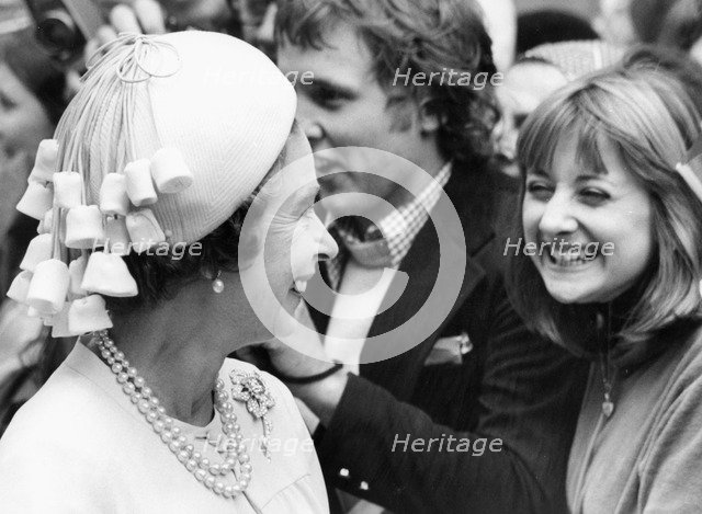 Queen Elizabeth II (b1926) during her silver jubilee celebrations, 1977. Artist: Unknown