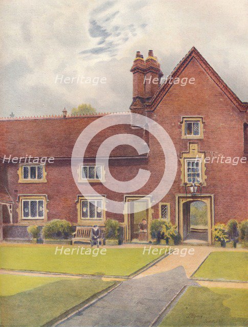 'Whitgift Hospital, Croydon', 1911, (1914). Artist: James S Ogilvy.