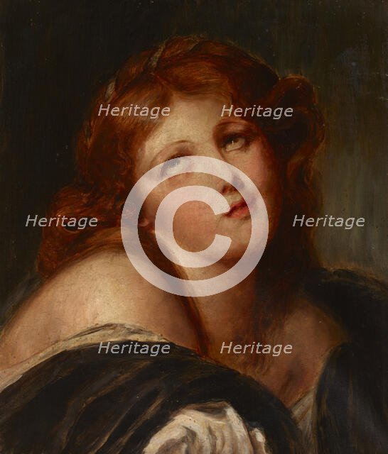 Bust of a Young Woman, 1904. Creator: Unknown.