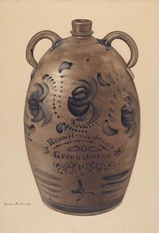 Jug, c. 1939. Creator: Aaron Fastovsky.