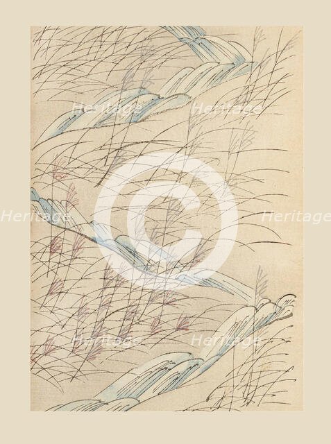 Illustration from "Shin bijutsukai", 1901-1902. Creators: Sekka, Kamisaka (1866-1942), Korin, Furuya (1875-1910)