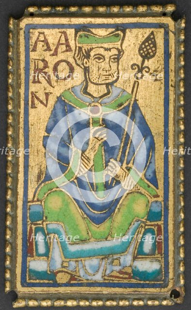 Plaque with Aaron, Meuse, 1160/80. Creator: Unknown.