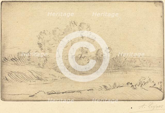 Near Nordkerque (Pres de Nordkerque). Creator: Alphonse Legros.