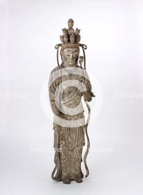 Eleven-headed Bodhisattva Avalokiteshvara (Juichimen Kannon), Kamakura period, 1185-1333. Creator: Unknown.