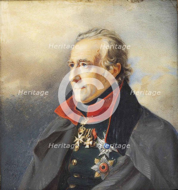 Portrait of Jan Pieter van Suchtelen (1751-1836), 1821. Creator: Gillberg, Jacob Axel (1769-1845).