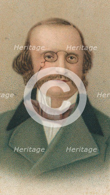Jacques Offenbach, (1819-1880) German-born French composer, cellist and impresario, 1911. Artist: Unknown