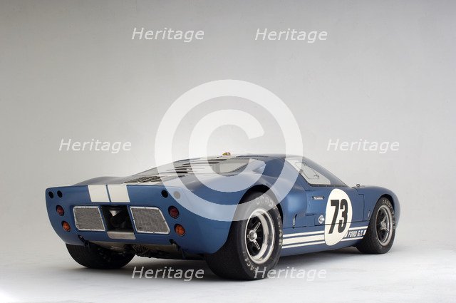 Ford GT40 Daytona prototype 1965. Artist: Simon Clay.