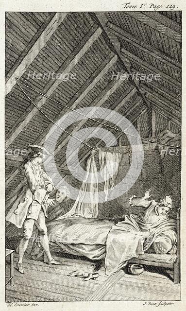 Illustration from Tom Jones, published 1750. Creator: Jan Punt.