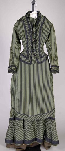 Dress, American, 1878. Creator: Unknown.