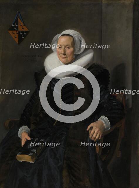Portrait of Maritge Claesdr Vooght, 1639. Creator: Frans Hals.