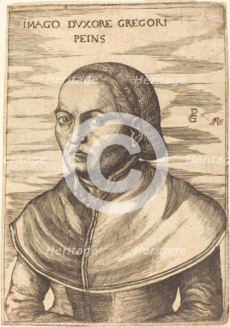 Wife of Georg Pencz. Creator: Unknown.