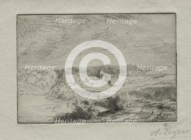 Village of Wimille, near Boulogne. Creator: Alphonse Legros (French, 1837-1911).