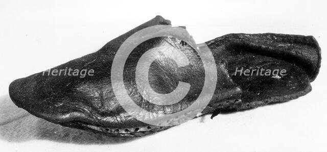 Shoe, England, 16th century. Creator: Unknown.