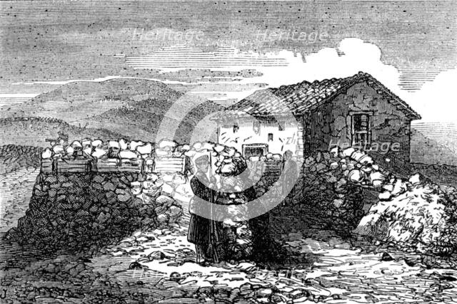 Civil War in Spain: Redoubt of San Candido, 1874. Creator: Unknown.