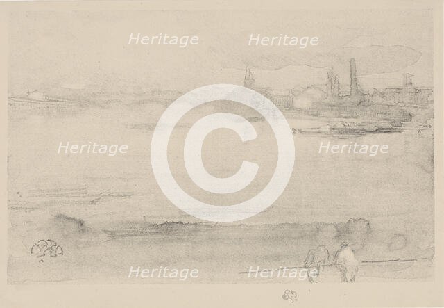 Early Morning, 1878. Creator: James Abbott McNeill Whistler.