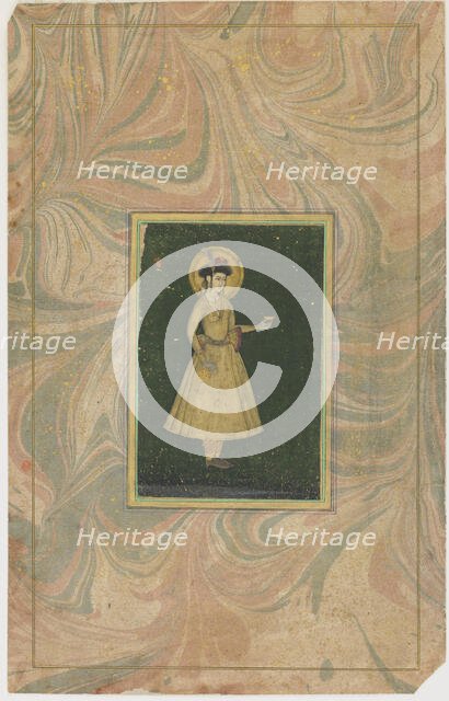 Princess with wine cup, 17th century. Creator: Unknown.