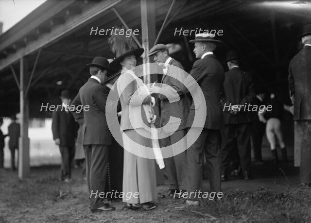 Benning Races. Miss Helen Taft, 1912. Creator: Harris & Ewing.